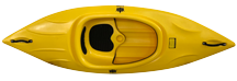 Yello Titan Jr Kayak top view