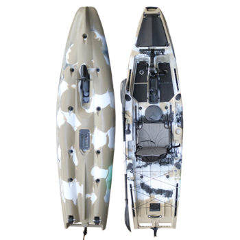 Poseidon Kayak in Grey Camo