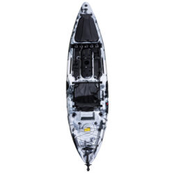 Angler Pro DLX kayak in storm camo (grey)